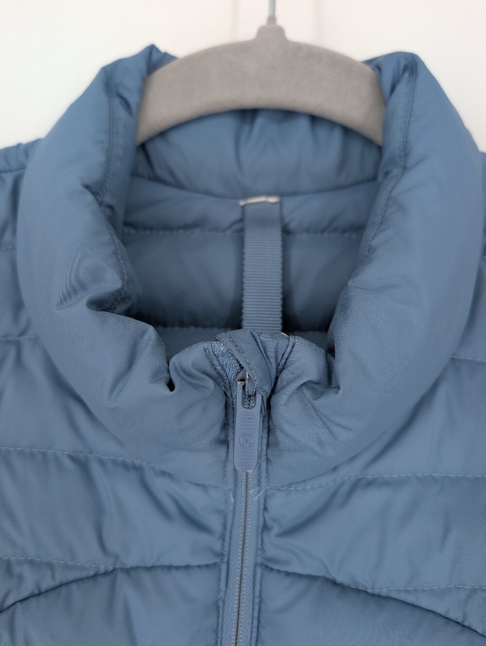 Lululemon Pack It Down Again Vest Utility Blue Goose Down Size 4 W4AXFS - Picture 5 of 11